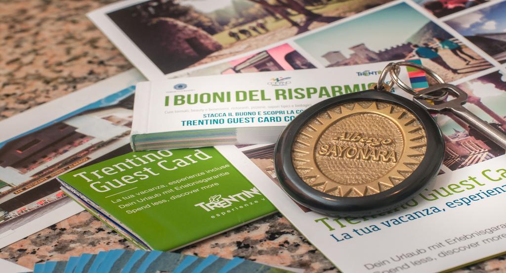 Albergo Sayonara Comano Terme Exteriör bild